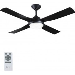 Lucci Air Banksia Black LED DC Ανεμιστήρας οροφής